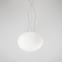 Applique da parete moderno bianco Panzeri Jackie A07701.000.0409, 10W LED Integrato, Luce calda, 600 Lumen