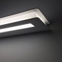 Panzeri Flat A07501.038.0401 Lampada da parete con diffusore opalino, Sistema LED 19W, Luce calda, 1069 Lumen, MADE IN ITALY