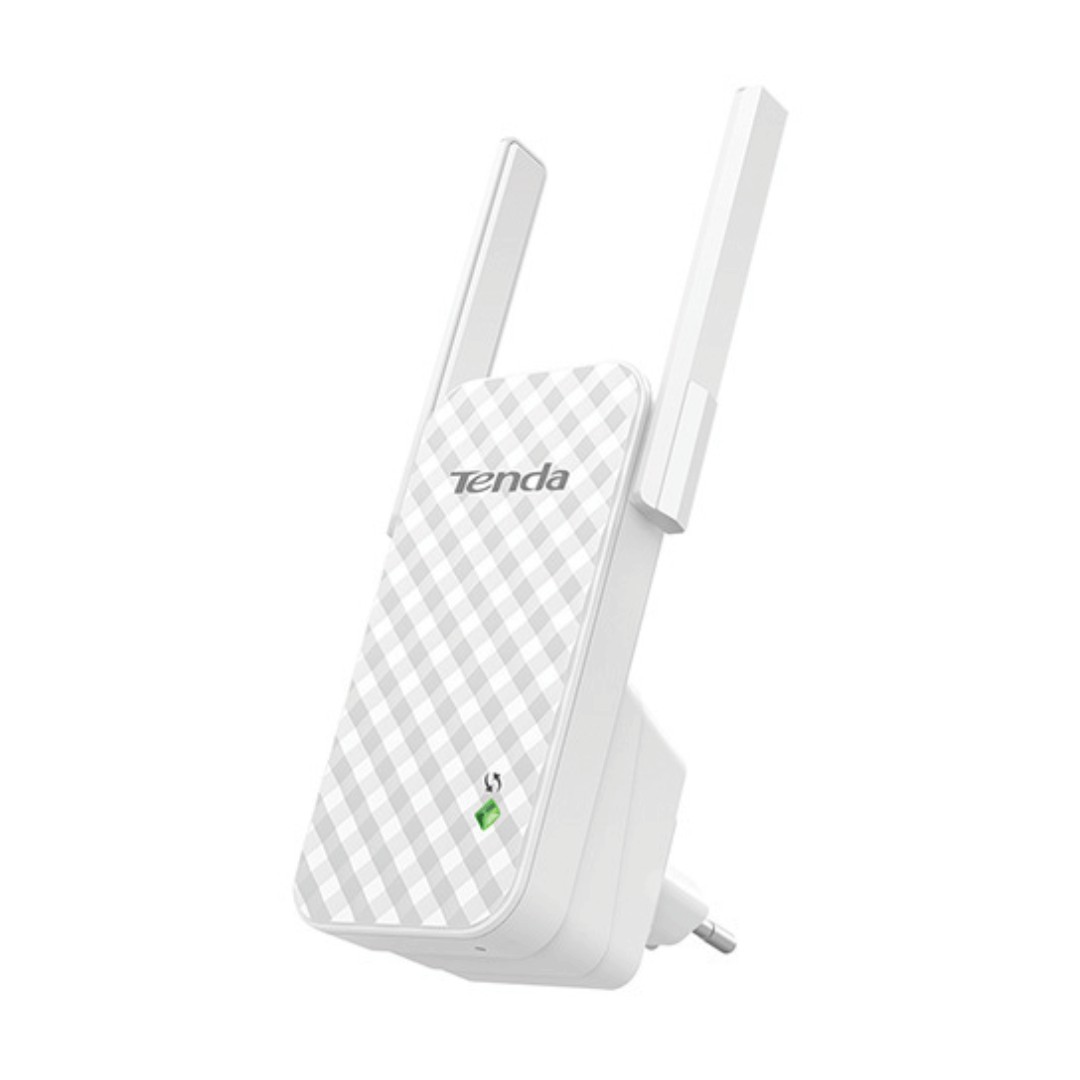 Tenda A9 Extender Ripetitore Wi-Fi 300 Mbps, 2 antenne omnidirezionali 3dbi,  Semplice da installare, N300, Universale