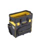 Stanley FMST1-80148 Borsa Trolley con ruote Porta utensili 44x36x25 cm, Capacitò 33 Litri 20 Kg, Tasche interne ed esterne