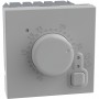 Termostato Bticino Matix Go JG4441, Grigio, Elettronico, Alimentazione 230V, 2 Moduli, MADE IN ITALY