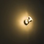 Globo Rodrik 56006-1 Spot LED 5W, Orientabile, Cromo Satinato, Interruttore sulla base, Luce Calda
