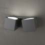 Top Light Rotation 1160/2-GA Doppio Cubo Antracite Orientabile, Struttura in metallo, 2 GX53, Luce diretta, Moderno