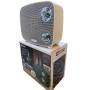 Termozeta TZR66W Termoventilatore Oscillante ceramico 750/1500W, Bianco, Termostato ambiente, Protezione termica