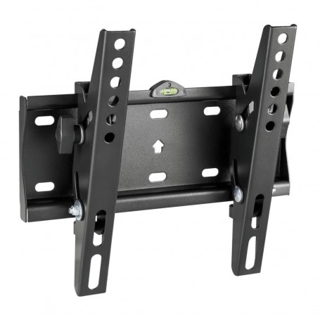 Staffa TV Bravo Quadro 3 15-40 Pollici, Inclinabile, VESA 20x20, Nero, Realizzato in ferro zincato, Carico massimo 30 Kg