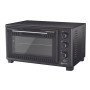 DCG MBT1045N Forno Elettrico 45 Litri Ventilato Smaltato con Luce, timer, 1500W, Termostato regolabile, Nero