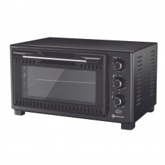 Forno elettrico 21 litri con timer 60 minuti e Luce interna Zephir ZHC21N,  1300W, Maniglia frontale in acciaio, 100°C-230°C