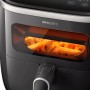 Philips Airfryer XL HD9257/80 Friggitrice Aria 5.6 Litri, 14 Programmi Cottura, Timer e temperature regolabili, 1700W, Nera