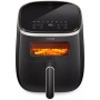 Philips Airfryer XL HD9257/80 Friggitrice Aria 5.6 Litri, 14 Programmi Cottura, Timer e temperature regolabili, 1700W, Nera