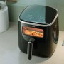 Philips Airfryer XL HD9257/80 Friggitrice Aria 5.6 Litri, 14 Programmi Cottura, Timer e temperature regolabili, 1700W, Nera