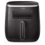 Philips Airfryer XL HD9257/80 Friggitrice Aria 5.6 Litri, 14 Programmi Cottura, Timer e temperature regolabili, 1700W, Nera