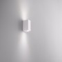 Isyluce 310 E-Sea Lampada da parete Luce Sopra/Sotto Bianca, 2 GU10, Struttura in ABS, Interno ed esterno, IP54