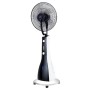 DCG VE1900 Ventilatore Nebulizzante a piantana con umidificatore, 3 Litri, 3 Velocita, Timer, 120W, Oscillante