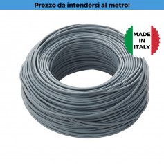 Cavo elettrico unipolare da 6 mm2 Grigio FS17-450/750V Roda cavi MADE IN ITALY
