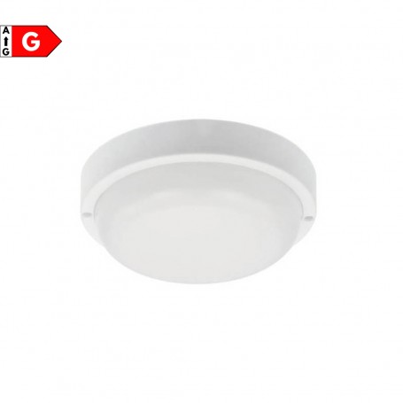 Vito Luz 3401000 Lampada da parete o soffitto IP65, LED 12W, Luce naturale, 840 Lumen, Diametro 17 cm