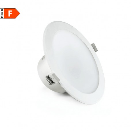 Faro LED Incasso 17W Lampo Tricolor SYDNEY17WMC, 1580 Lumen, Luce calda, naturale e fredda, Dimmerabile, Apertura luce 100, 220V