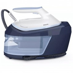 Philips PSG6026/20 Ferro generatore di vapore, Piastra SteamGlide Plus, 2400W, Pressione 6.5 Bar, 1,8 Litri