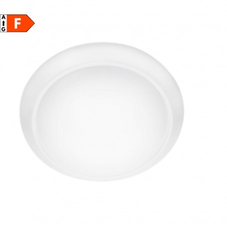 Plafoniera LED 16W Philips Cinnabar, Luce calda 2700K, 1300 lumen, Diametro 32 cm, 5 anni di garanzia, Bianca: Coppolav.it