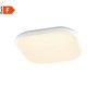 Plafoniera LED dimmerabile quadrata 18W Philips Cavanal, Luce calda 2700K, 1500 Lumen, 30x30, Bianca: Coppolav.it Plafoniera