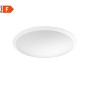 Plafoniera LED dimmerabile tonda 18W Philips Cavanal, Luce naturale 4000K, 1600 Lumen, Diametro 35 cm, Bianca: Coppolav.it