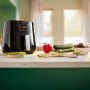 Philips Airfryer HD9270/70 Friggitrice ad aria 6.2 Litri, Timer e controllo della temperatura, 14 Impostazioni di cottura, Nera