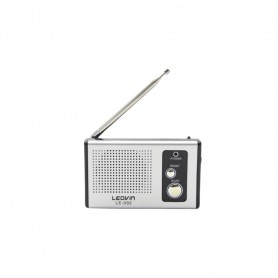Radiolina tascabile FM con scansione automatica, Altoparlante incorporato, 87-108 mHz, Ingresso Jack 3.5 mm, 2 Batterie AAA