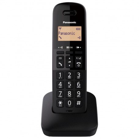 Gigaset A170 Nero Telefono cordless con display illuminato e batteria a lunga durata, Rubrica a 50 contatti, MADE IN GERMANY