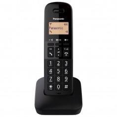 Panasonic KX-TGB610JTB Telefono cordless con blocco chiamate indesiderate, Rubrica 50 contatti, Nero