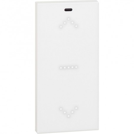 Bticino Living Now KW8010 Comando digitale touch per luci, Bianco, 1 Modulo, Tensione 27V DC