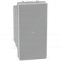 Bticino Matix GO JG4418 Dimmer a Pulsante Universale Grigio, 100-240V AC, 1 Modulo, 75-150W