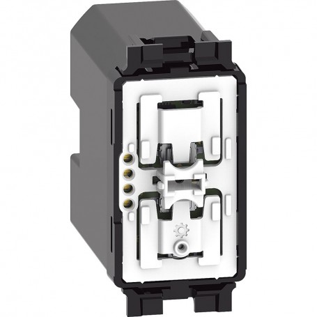 Bticino Living Now K4003CWI Comando ON-OFF Dimmer Luci Wireless, Funzionamento a batteria CR2032, 1 Modulo, Serie Civili