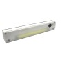 MED 6019B Lampada multiuso 2W LED COB, 200 Lumen, 3 Batteria AAA, Dotata di biadesivo