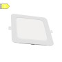 Lampo Tricolor SQLED9WMC Faro LED Incasso Sottile 9W, Bianco, Quadrato, 955 Lumen, IP20