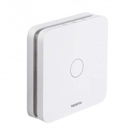 Bticino Netatmo NCO-PRO Rilevatore monossido di carbonio Connesso, Certificazione EN 50291, Allarme 85 dB, Bianco