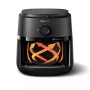 Philips Airfryer NA120/00 Friggitrice ad aria 4.2 Litri, Timer e controllo della temperatura, 12 Impostazioni di cottura, Nera