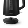 Philips HD9318/20 Bollitore 1.7 Litri con filtro, 2200W, Uso senza filo, Auto spegnimento, Nero, Piedini antiscivolo