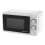 Forno Microonde 20 litri Melchioni Onda 118380038 con grill, Timer 35 minuti, Funzione scongelamento, Bianco, Piatto girevole