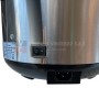 DCG RK2925N Cuociriso Vaporiera Automatica, 700W, Pentola antiaderente, Struttura in acciaio Inox, Nera