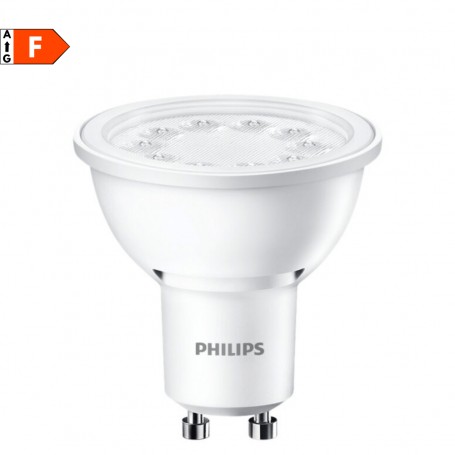 Philips CorePro Lampadina LED GU10 5W Luce naturale, Resa 50W, 36 Gradi, 380 Lumen, 4000K