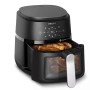 Philips Airfryer NA231/00 Friggitrice ad aria 6.2 Litri, Timer, Touch, 13 Impostazioni di cottura, Nera, Finestra controllo