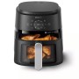 Philips Airfryer NA231/00 Friggitrice ad aria 6.2 Litri, Timer, Touch, 13 Impostazioni di cottura, Nera, Finestra controllo