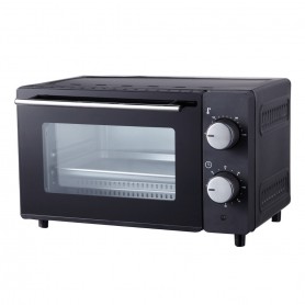 DCG MBN10 Forno 10 Litri con termostato regolabile, 650W, Nuova regolamentazione, Nero