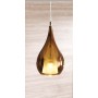 Lampada a sospensione Cangini&Tucci Zoe 1303.1L con vetro di Murano|Oro metallizzato|MADE IN ITALY|Coppolav.it: Sospensione