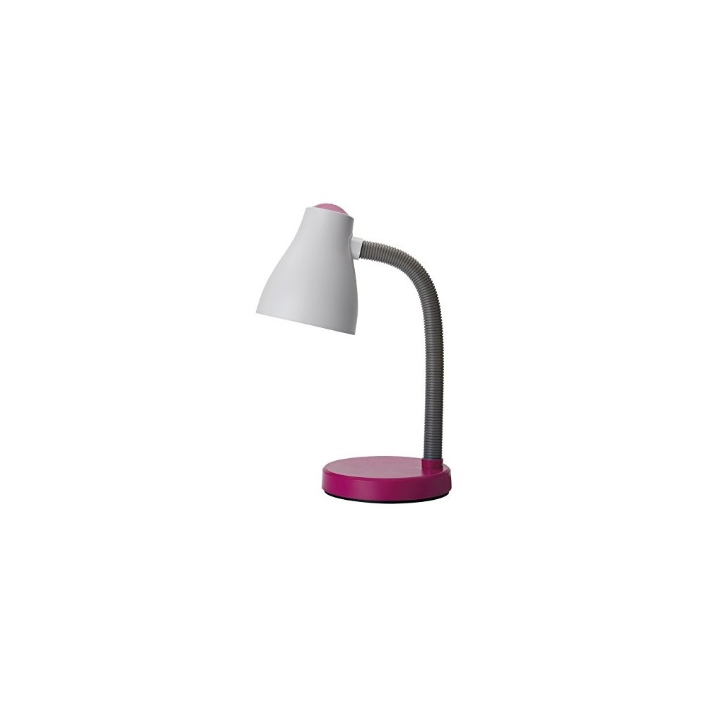 Lampada da scrivania Eglo Cajero 95695 con presa USB, Bianca e