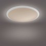 Plafoniera LED dimmerabile tonda 18W Philips Cavanal, Luce calda 2700K, 1500 Lumen, Diametro 35 cm, Bianca: Coppolav.it