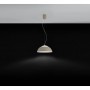 Sospensione Eglo Marghera 39293 Tortora, Sistema LED Integrato 27W, Luce calda, 3000 Lumen, Diametro 45 cm, Forma Campana, IP20