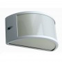 Lampada da parete o soffitto per esterno bianca GreenLight 08593,1 E27, Diffusore in termoplastica , Alluminio Pressofuso, IP44