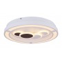 Plafoniera tonda bianca con telecomando per cambiare colore luce Globo Lighting Kolli 48405-50, Sistema LED 50W, 2300 Lumen