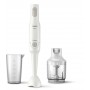 Frullatore ad immersione 2in1 con accessorio tritatutto e bicchiere graduato Philips HR2532, 650W, Lama Pro Mix, Ergonomico