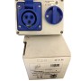 Presa interbloccata CEE da incasso 16A 2P+T 230V con interruttore FAEG FG23651, Orizzontale, 10KA, IP44, MADE IN ITALY